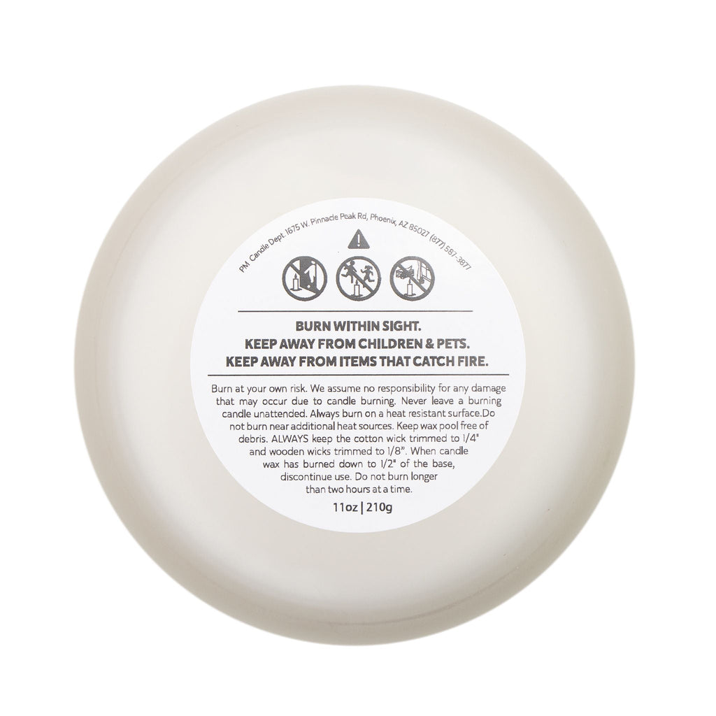 Blackberry Vanilla Frosted Glass Candle, Aromatherapy Candle, Natural